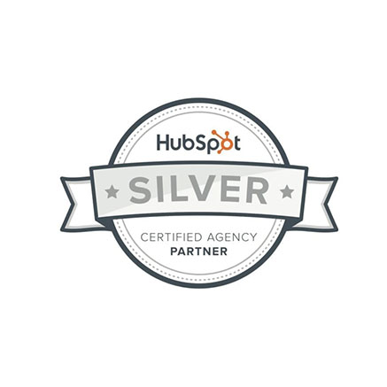 Logo Hubspot Silver certified agency partner