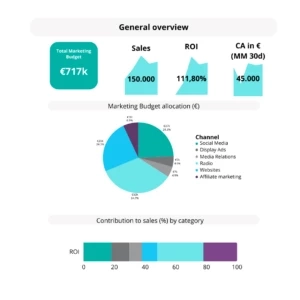 Marketing Mix Modelling example